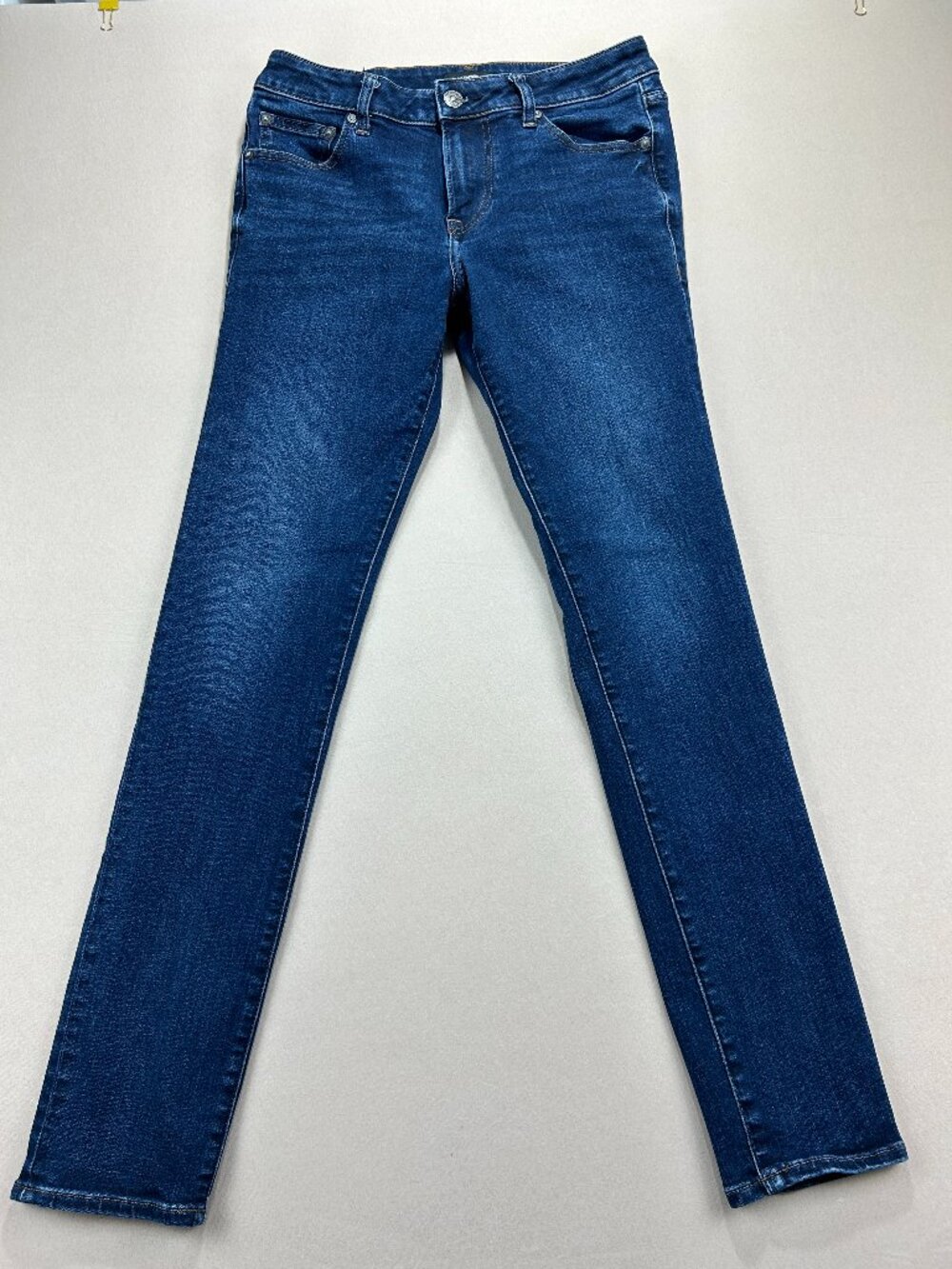 Express Jeans Men's Size 28x32 Blue Denim Mid Rise Skinny Stretch